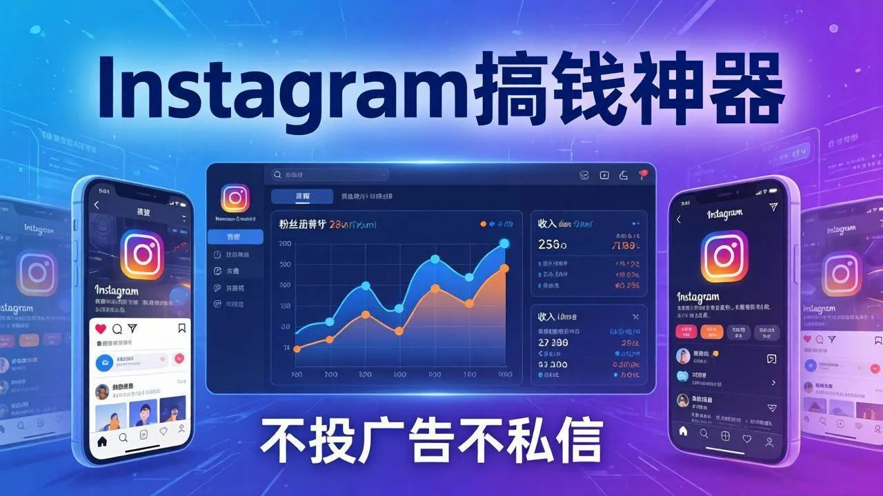 （17731期）Instagram搞钱神器：月涨6万粉+月入5万刀，不投广告不私信，靠算法+低价产品_就是爱分享