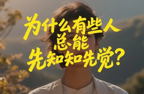 付费文章：为什么有些人总能先知先觉？_就是爱分享