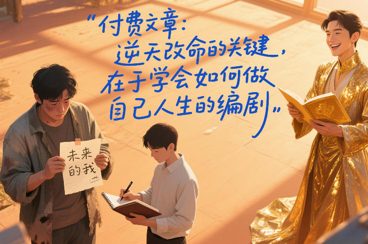 付费文章：逆天改命的关键，在于学会如何做自己人生的编剧_就是爱分享