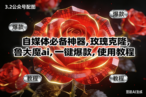 （16919期）玫瑰克隆神器，ai鲁大魔，自媒体必备软件，一键爆款工具，详细教程_就是爱分享