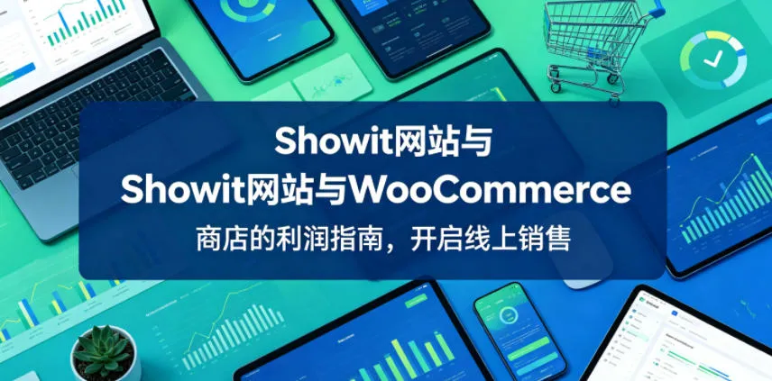 Showit网站与WooCommerce商店的利润指南,开启线上销售【原创双语字幕】_一起云网创