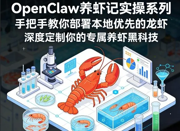 OpenClaw养虾记实操系列，手把手教你部署本地优先的龙虾，深度定制你的专属养虾黑科技_就是爱分享