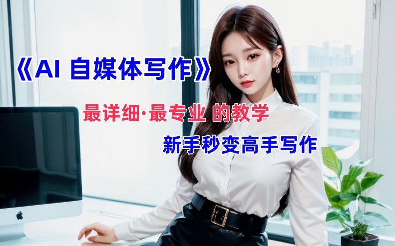 AI自媒体文章创作全网最详细教程，新手秒变写作高手，多方位发展_就是爱分享