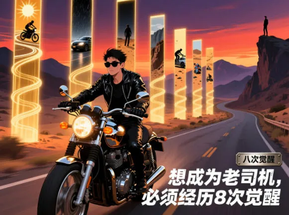 付费文章:想成为老司机,必须经历8次觉醒_一起云网创