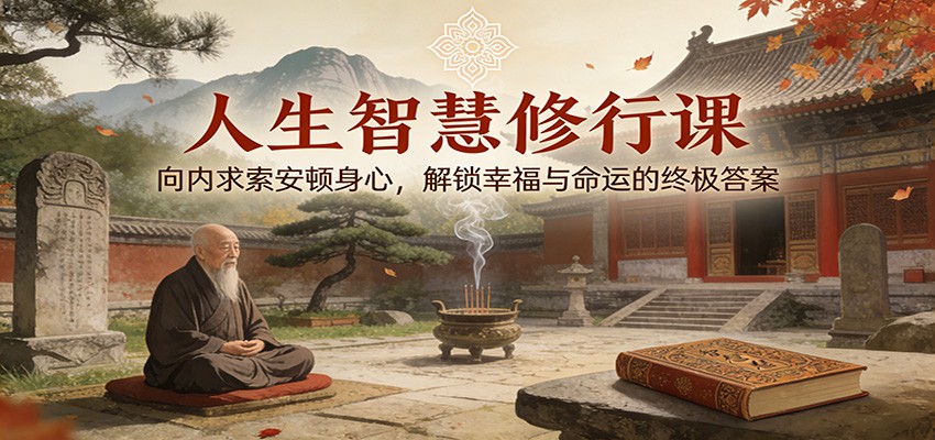 人生智慧修行课:向内求索安顿身心,解锁幸福与命运的终极答案_就是爱分享