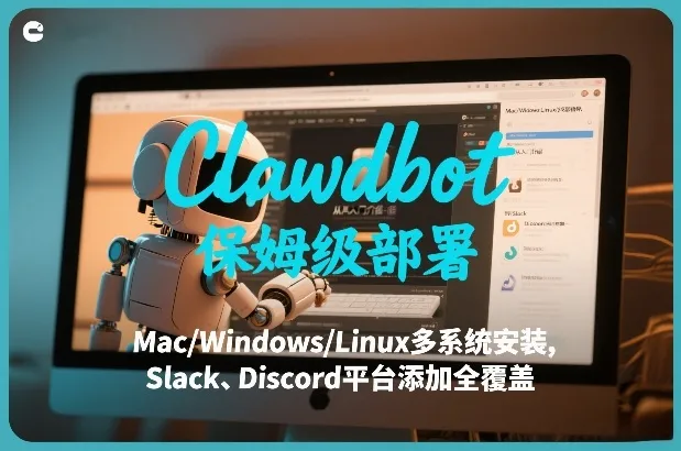 Clawdbot保姆级部署,从入门介绍、Mac/Windows/Linux多系统安装,到Slack、Discord平台添加全覆盖_就是爱分享