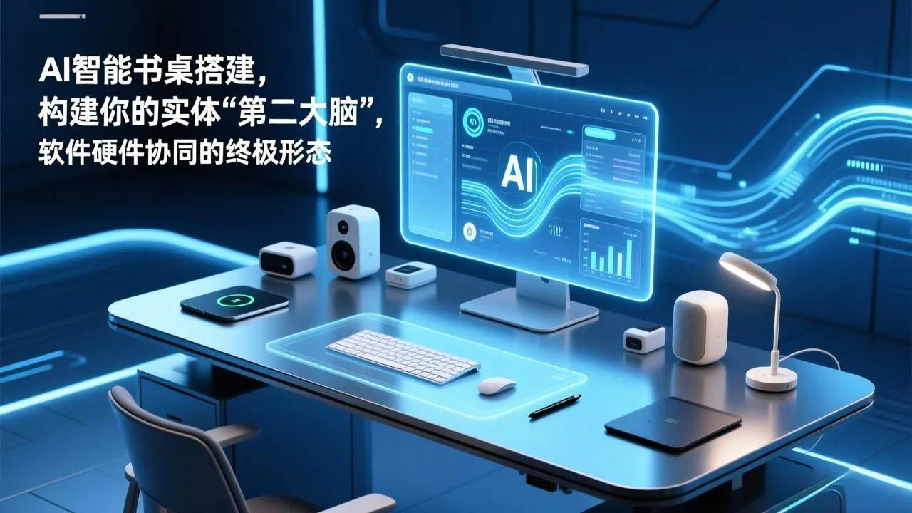(17363期)AI智能书桌搭建,构建你的实体“第二大脑”,软件硬件协同的终极形态_就是爱分享