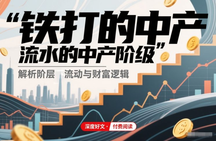 付费文章：铁打的中产，流水的中产阶级_就是爱分享