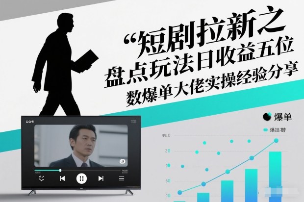 短剧拉新之盘点玩法日收益五位数爆单大佬实操经验分享_就是爱分享