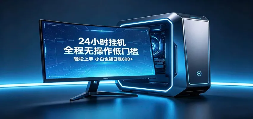 三角洲自动跑刀，纯自动挂机项目，零基础小白躺赚无忧_一起云网创