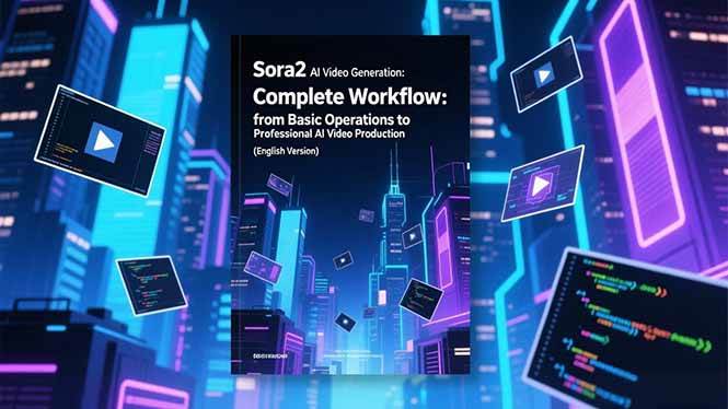 (16758期)Sora2 AI视频生成的系统教程(英文版):从基础操作到专业级AI视频制作的完整工作流_就是爱分享