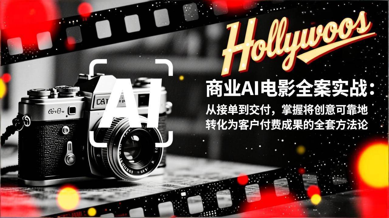 （17092期）商业AI电影全案实战：从接单到交付，掌握将创意可靠地转化为客户付费成果的全套方法论_就是爱分享