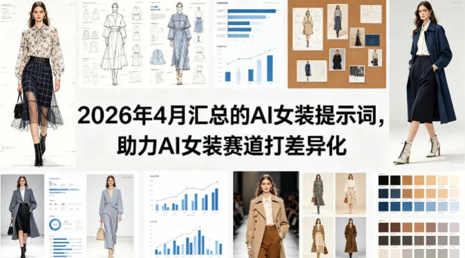 2026年4月汇总的AI女装提示词，助力AI女装赛道打差异化_就是爱分享