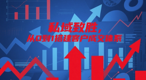 私域致胜，从0到1搭建客户成交体系_就是爱分享