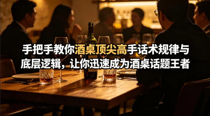 付费文章:手把手教你酒桌顶尖高手话术规律与底层逻辑,让你迅速成为酒桌话题王者(二十年全网独家经验分享)_就是爱分享