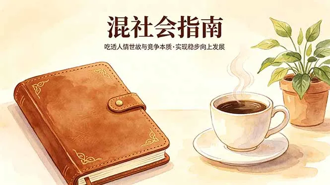 付费文章：混社会指南，吃透人情世故与竞争本质，实现稳步向上发展_就是爱分享