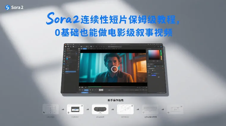 Sora2连续性短片保姆级教程，0基础也能做电影级叙事视频_就是爱分享