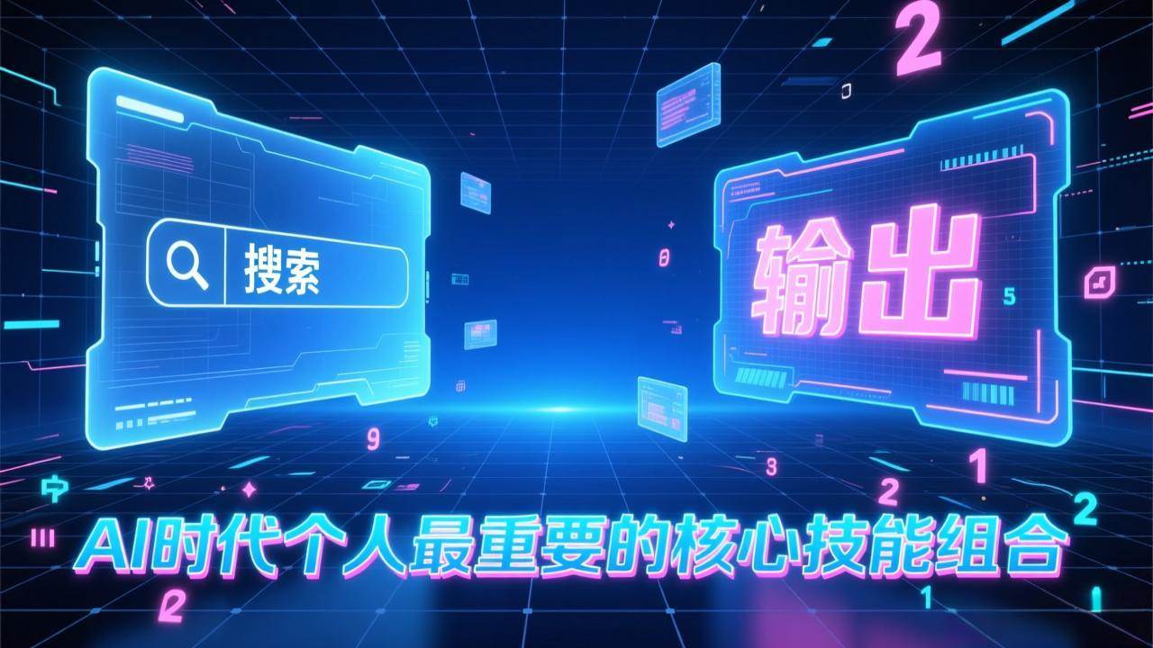 （17074期）付费文章：AI时代个人最重要的核心技能组合：“输出能力”和“搜索能力”_就是爱分享