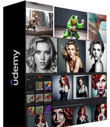 K Mastery - Stable Diffusion AI软件绘画速成从小白到精通-72节-中英字幕_就是爱分享