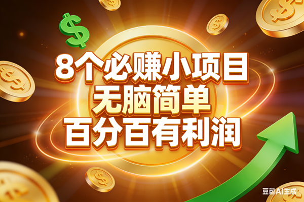 （17178期）10个必赚小项目，无脑简单，百分百有利润，副业首选，日入200+_就是爱分享