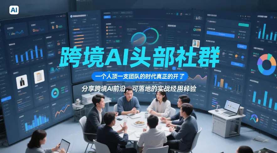 跨境AI头部社群,一个人顶一支团队的时代真正的开始了,分享跨境AI前沿,可落地的实战经验(更新5月23日)_一起云网创