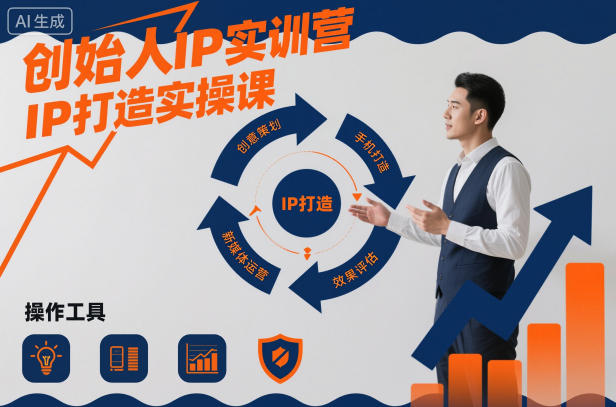 创始人IP实训营，IP打造实操课_就是爱分享