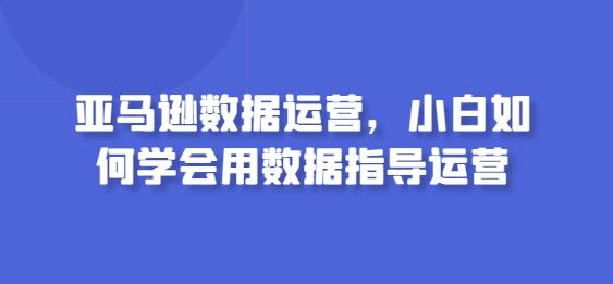 亚马逊数据运营，小白如何学会用数据指导运营_就是爱分享