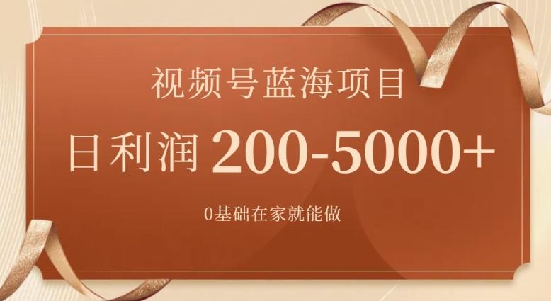 外边收费699视频号项目，最新玩法，简单好操作，一人可做，日四位数_就是爱分享