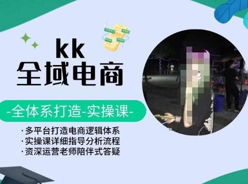 KK全域电商，全体系打造实操课，多平台打造电商逻辑体系_就是爱分享
