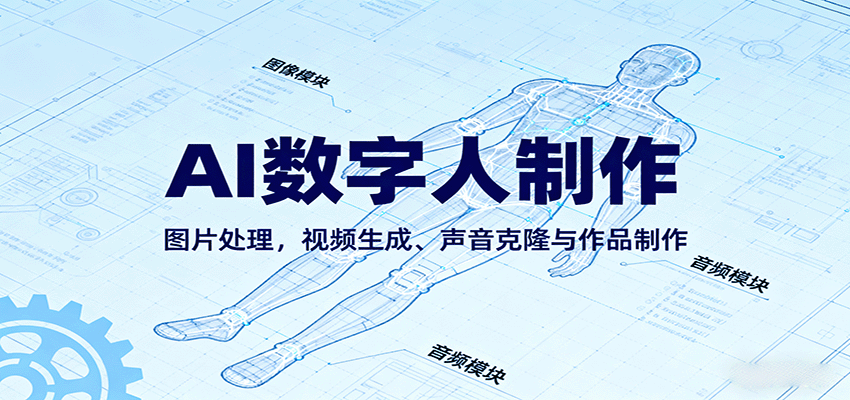 AI永生数字人制作教程：图片处理，视频生成、声音克隆与作品制作_就是爱分享