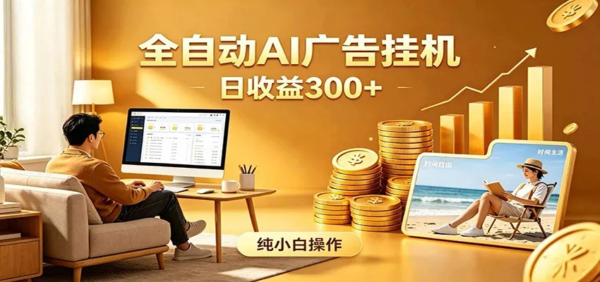 AI风口项目,全程解放双手,后台自动运行赚取收益,每天稳定收益300+_一起云网创