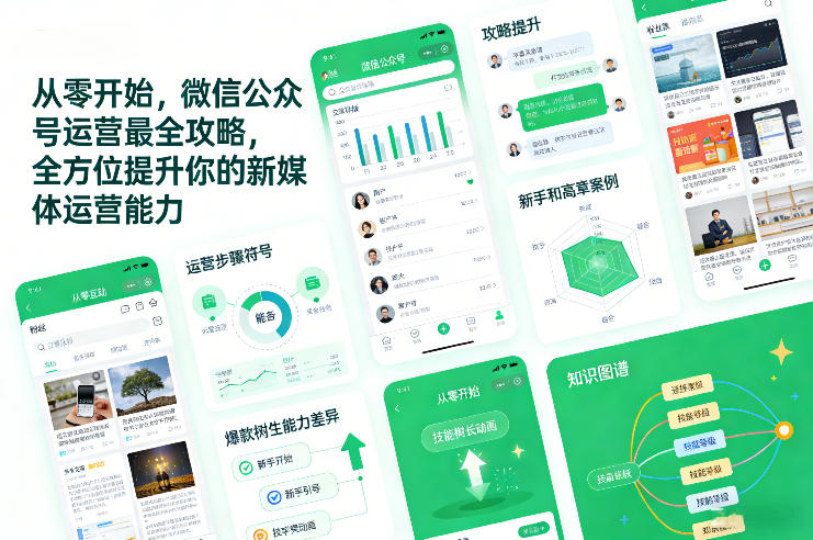 从零开始，微信公众号运营最全攻略，全方位提升你的新媒体运营能力_就是爱分享