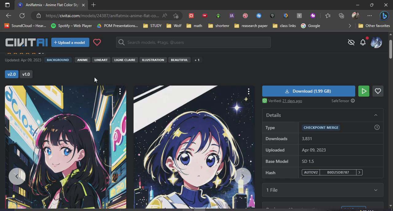 图片[1]_利用Stable Diffusion创建动漫艺术图像使用AI绘画赚钱-中英字幕_就是爱分享