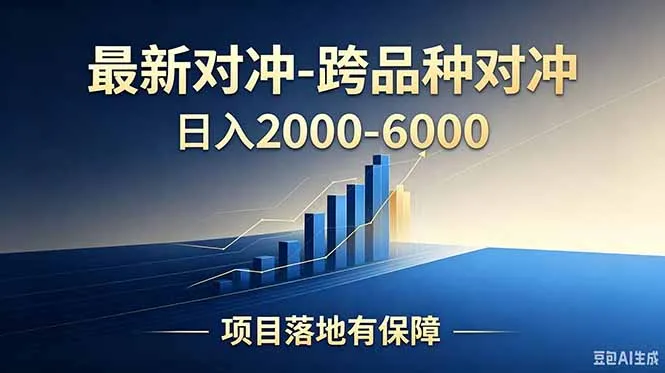 跨品种对冲震撼首发!日收益2000-6000+,项目绿色长久,安全稳健,合规靠谱,可批量放大_一起云网创