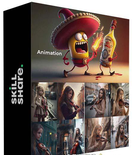 图片[1]_掌握 MidJourney V5 AI + ChatGPT创建一致的角色设计图像-22节课-中英字幕_就是爱分享