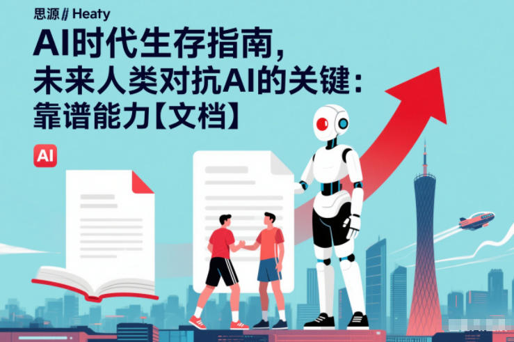 AI时代生存指南,未来人类对抗AI的关键:靠谱能力【文档】_就是爱分享