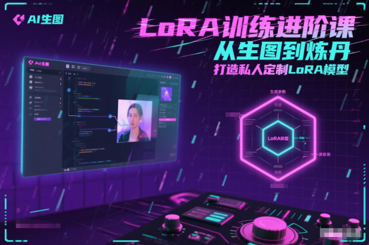 LoRA训练进阶课，从生图到炼丹，打造私人定制LoRA模型_就是爱分享