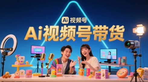 风口已至！AI视频号带货轻松月入过1W，99%的普通人却卡在内容制作门槛_就是爱分享