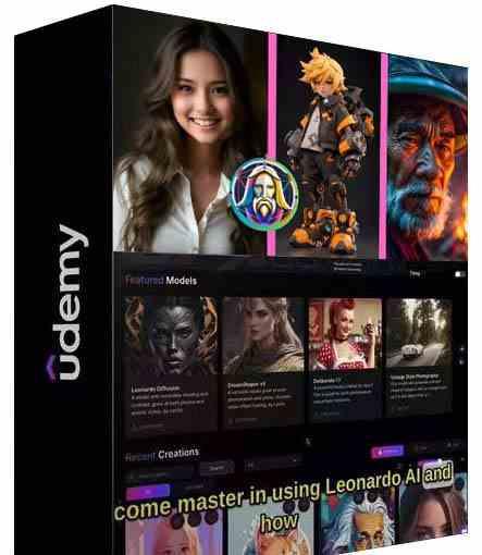 图片[2]_比Midjourney更好的Leonardo AI绘画图像大师班教程-16讲-中英字幕_就是爱分享