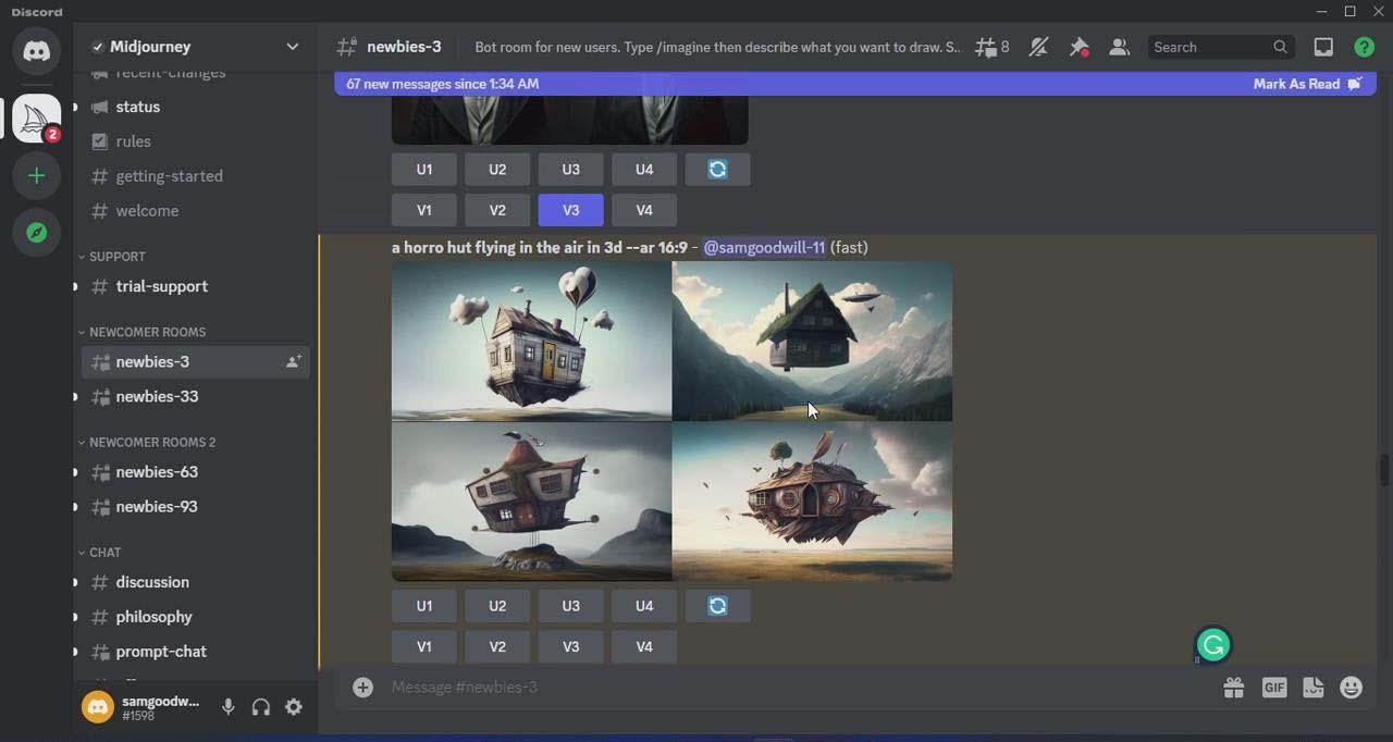 图片[3]_Midjourney AI：从零基础到高级版的大师班教程-34节课-中英字幕_就是爱分享