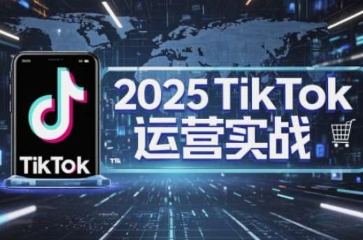 2025TikTok电商运营，掌握TikTok店铺运营核心技巧，实现低成本高转化_就是爱分享