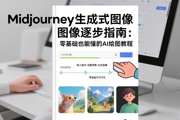 Midjourney生成式图像逐步指南：零基础也能懂的AI绘图教程_就是爱分享