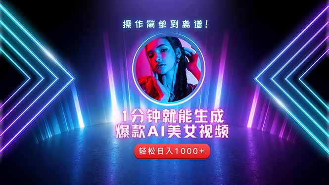 2025年最强副业：用AI做短视频，从零开始打造爆款账号！_就是爱分享