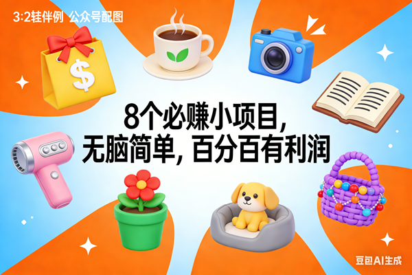 (17114期)8个必赚小项目,无脑简单,百分百有利润,副业首选,日入300+_就是爱分享