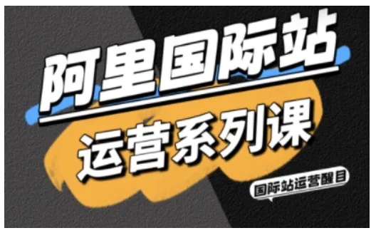 阿里国际站运营系列课，涵盖精准引流、直通车与全站推实战SOP，搭配AI效率工具包与高阶增长玩法（更新）_就是爱分享