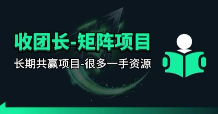 【团长合作】视频矩阵项目_招发手矩阵+剪辑师,共赢项目【揭秘】_就是爱分享