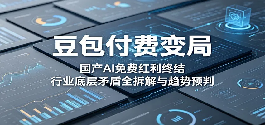 豆包付费变局:国产AI免费红利终结,行业底层矛盾全拆解与趋势预判_一起云网创