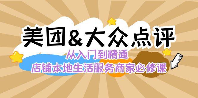 美团+大众点评 从入门到精通：店铺本地生活 流量提升 店铺运营 推广秘术 评价管理_就是爱分享
