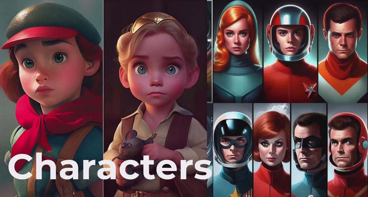 掌握 MidJourney V5 AI + ChatGPT创建一致的角色设计图像-22节课-中英字幕_就是爱分享