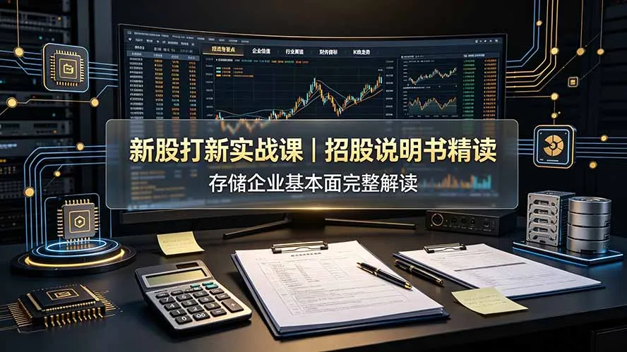 付费文章：新股打新实战课｜招股说明书精读，存储企业基本面完整解读_一起云网创